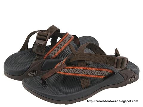 Brown footwear:MK85658