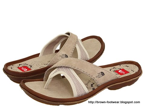 Brown footwear:ZK85559