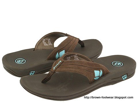 Brown footwear:T808-85470