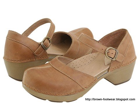 Brown footwear:Z517-85345