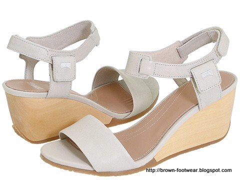 Brown footwear:footwear85267