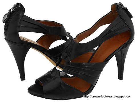 Brown footwear:footwear-85279