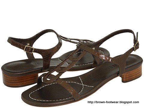 Brown footwear:footwear-85194