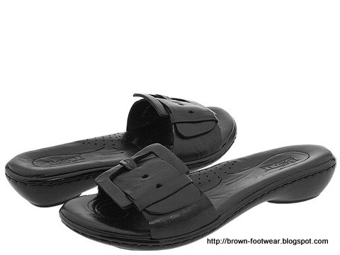 Brown footwear:footwear-85171