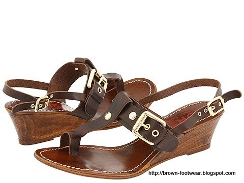 Brown footwear:brown-84972