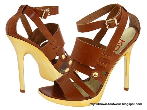 Brown footwear:brown-84948