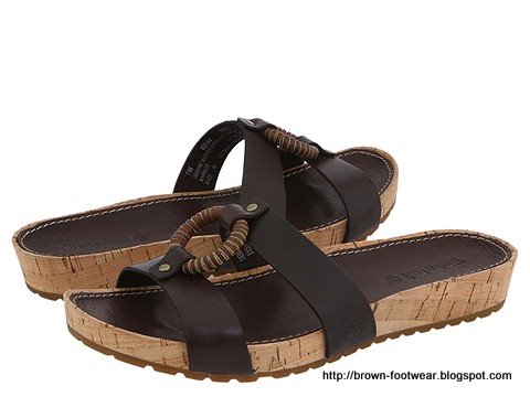 Brown footwear:footwear-85144