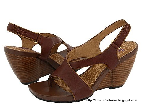 Brown footwear:footwear-84994