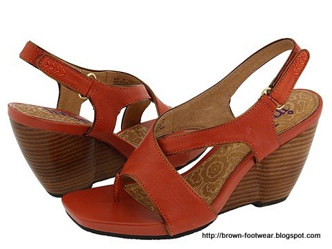 Brown footwear:footwear-84995