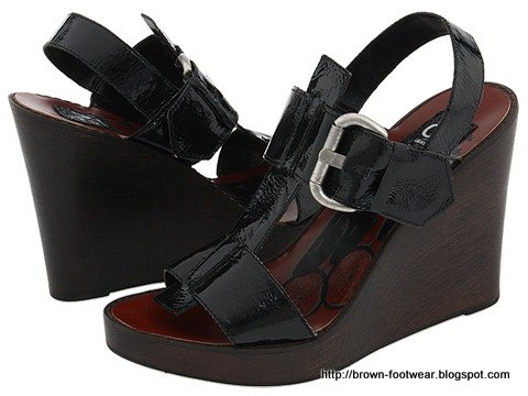 Brown footwear:footwear-84911