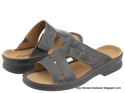 Brown footwear:brown-84815