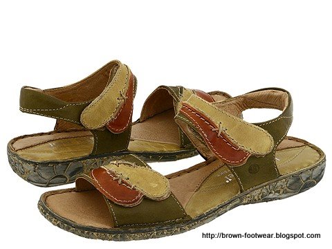 Brown footwear:brown-84730