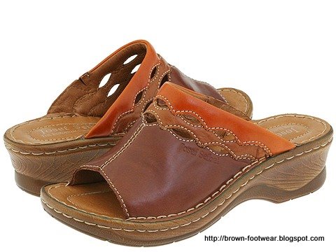 Brown footwear:footwear-84735