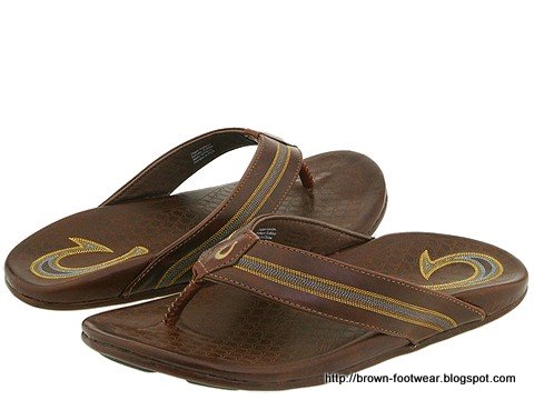 Brown footwear:footwear-84684