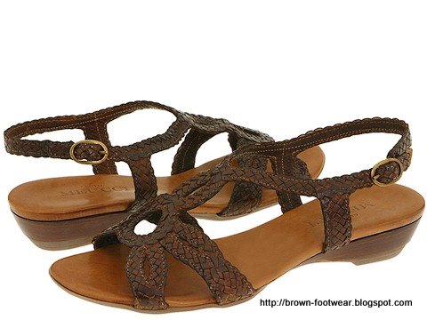 Brown footwear:footwear-84371