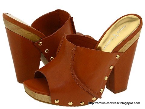 Brown footwear:footwear-84492