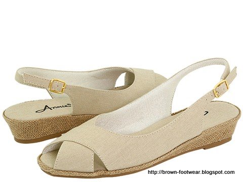 Brown footwear:footwear-84430