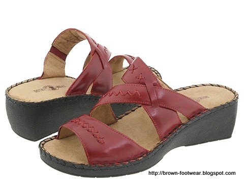 Brown footwear:footwear-84175