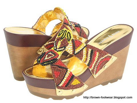 Brown footwear:footwear-84359