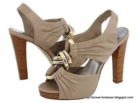 Brown footwear:footwear-84364
