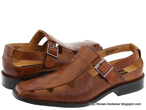Brown footwear:brown-84308
