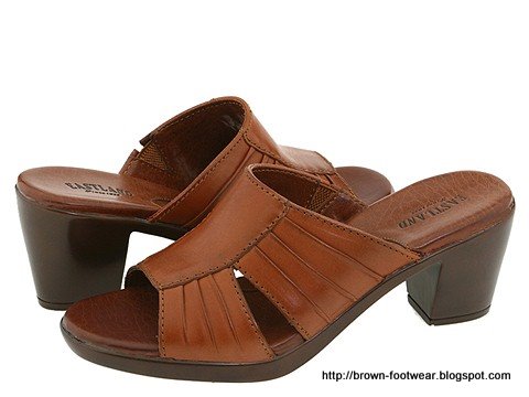 Brown footwear:footwear-84318