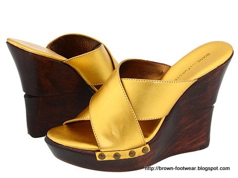 Brown footwear:brown-84257