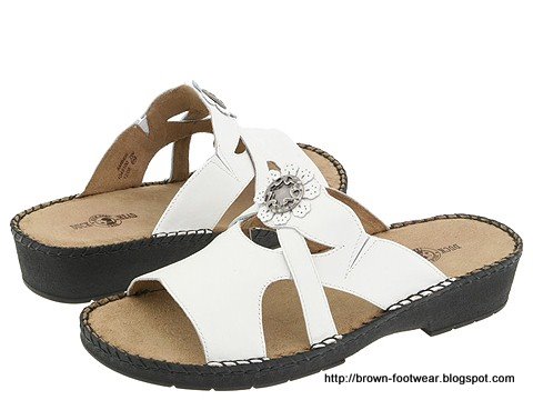 Brown footwear:footwear-84155