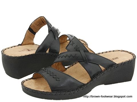 Brown footwear:brown-84156