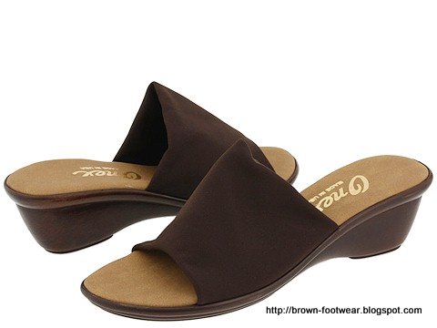 Brown footwear:brown-84057