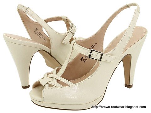 Brown footwear:footwear-84027