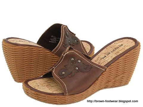 Brown footwear:brown-83892
