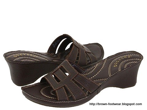 Brown footwear:brown-83676