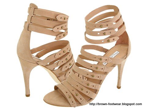 Brown footwear:brown-83678