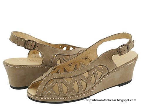 Brown footwear:brown-83553