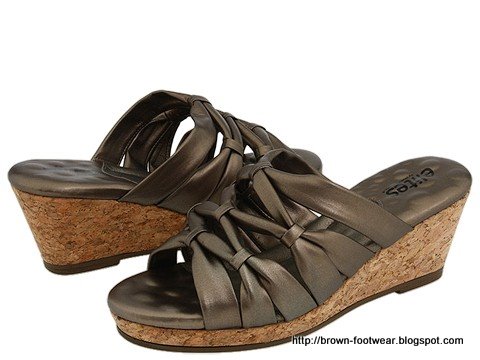 Brown footwear:footwear-83434
