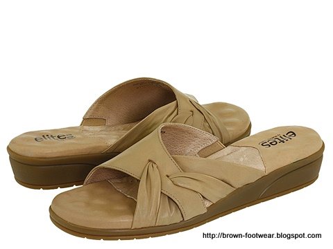 Brown footwear:brown-83408