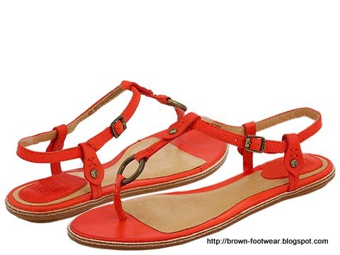 Brown footwear:footwear-83218