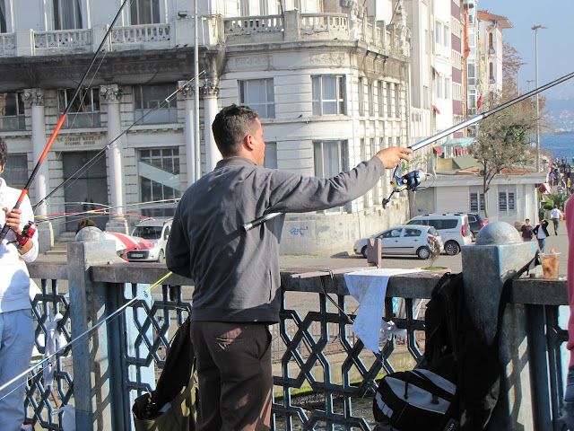 Рыбалка в Стамбуле