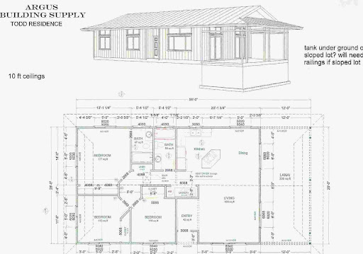 House Plan #021199 – F1-3836-G The Terrace Cove – Distinctive