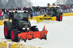 The track is plowed flat again every 4th race.