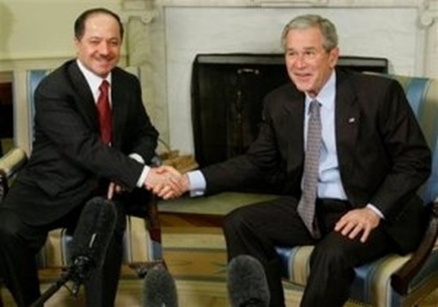 Barzani and Bush