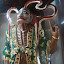 One of the Thien Hau's assistants in the Phuoc Kien Assembly Hall.