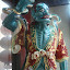 The green faced assistant of Thien Hau, Goddess of the Sea.