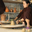 If you're thinking about pottery, all you need is clay, a plate and a mate. Next lesson, fire.