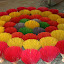 A colourful display of incense sticks, inviting a smelly demise.