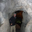 Entering Thien Cung caves... a very non descript entrance...