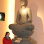 Copy of Buddha Amithaba statue, Ly Dynasty, Bac Ninh province, Northern Vietnam.