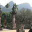 Lynette inside one of the temples in Hoa Lu.