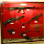 Some of Pablo Escobar's many guns. He purchased the papers for every one of the little guns in the middle that was manufactured; if he found somebody using one he would kill them.